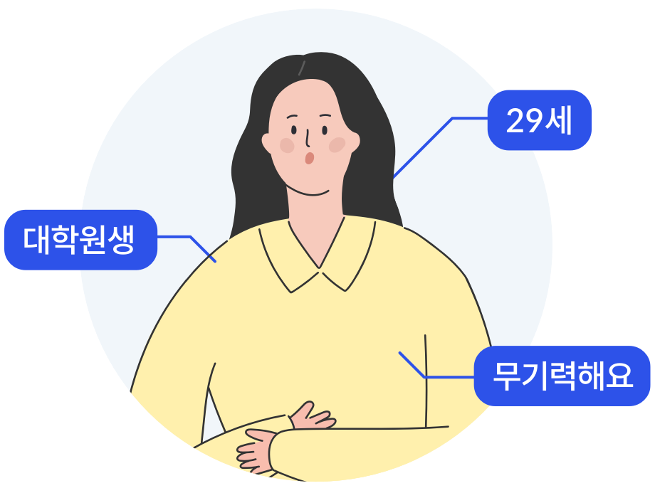 대학원생 29세 무기력해요
